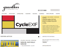 Tablet Screenshot of gravillon.net